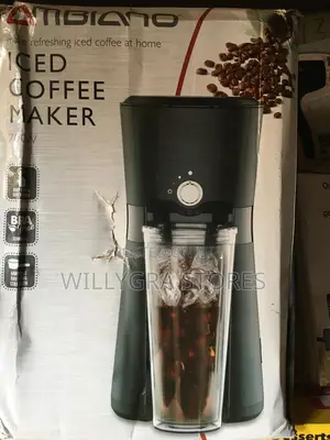 Ambiano Iced Coffee Maker With 25 Fl Oz. Reusable Tumbler