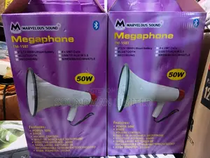 Rechargeable Handheld Megaphone Loudspeaker Pa System