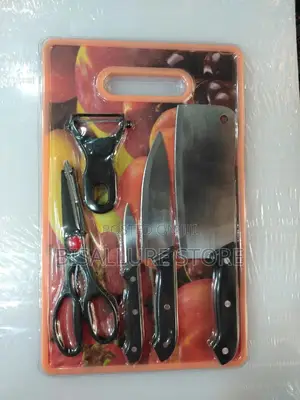 Chopping Board Set With Knife