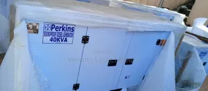 Brand New Perkins 40kva Diesel Soundproof Generator 100% Copper Coil