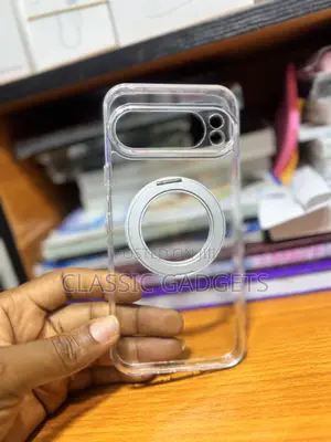 Transparent Magnetic Case With 360 Stand for Google Pixel 10 Pro Xl