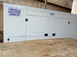 Sp400kva Brand New Perkins Diesel Soundproof Generator 2years Wty