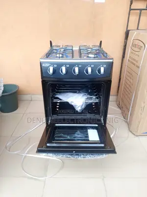 Kenstar 50 by 50 Four Burners Standing Gas Cooker With Oven Grill .