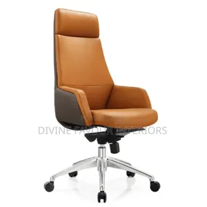 High-Back Executive Synthetic Leather Boss Office Chair