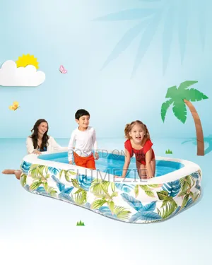 Tropical Swim Center Family Inflatable Pool