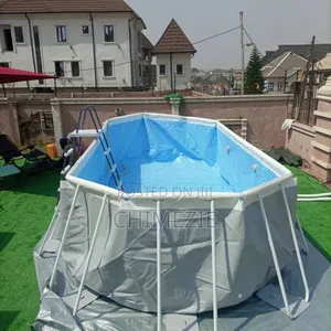 Prism Frame Oval Pool 20ft X 10ft X 48in Free Installation Lagos Only