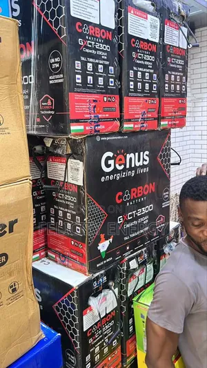 Genus Carbon Tubular Battery 230amps//12v
