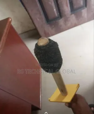Dope Brush Straight Wood Handle