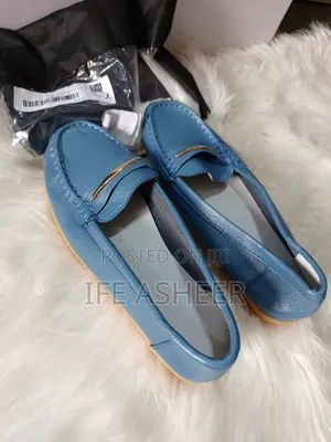 Men's Blue Loafers Shoe - Size 43