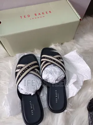 Ted Baker Ladies Designer Slippers - Size 38