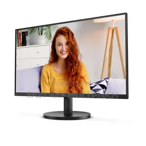 AOC Ips Monitor 27"inches (Uhd) With in-Built Speakers, Black