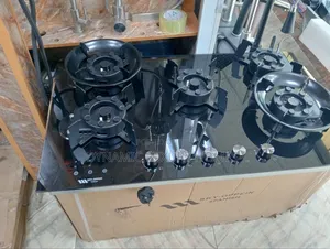 Sky-Oppein Lift-Up Built in Gas Cooker Hob 5 Burner Gas