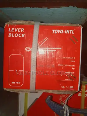 Toyo Lever Chain Block or Lever Hoist (0.75 Ton X 1.5m)