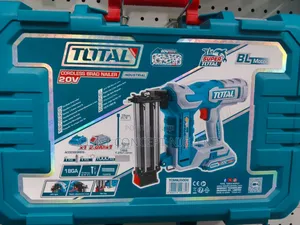 Total Li-ion 20v Cordless Brad Nailer Kit Model Tcbnli5008
