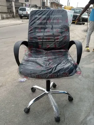 Leather Office Chair Without Headrest