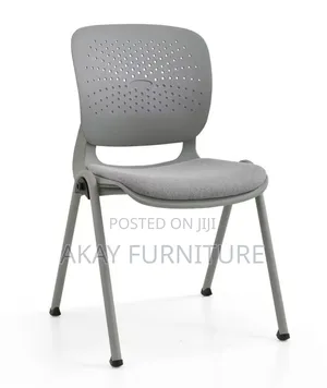 Leather Sit With Plastic Back Armless Chairs
