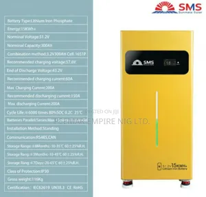 Original Solid SMS Lithium Battery,15kwrt Best Among All