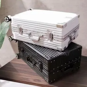 Black and White Foldable Luggage Box