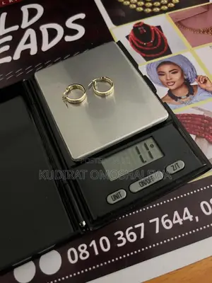 18karat Pure Gold Earrings