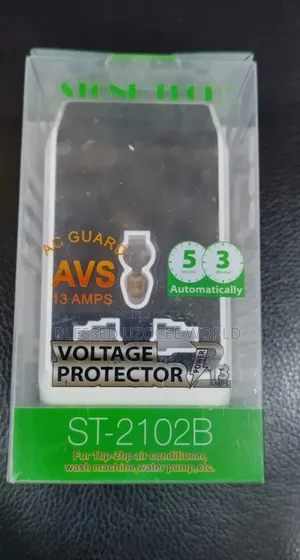 Stone-Tech St-2102b Avs 13amps Voltage Guard Protector for Tv, Ac Etc