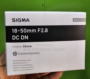 Sigma 18-50mm F2.8 for Sony