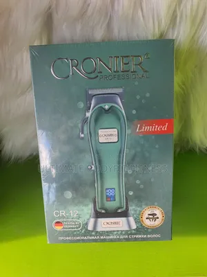 Brand New Cr-12 Cronier Cordless Professional Hair Clipper