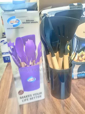 SMP 12pcs Silicone Spoon Set