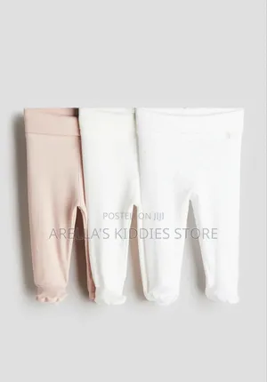 3-Pack Foldover-Waist Leggings