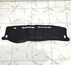 Plain Black 2005 Highlander Dashboard Cover Leather
