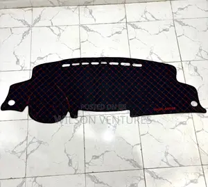 2008-2013 Highlander Draft Tiles Dashboard Cover Red Black