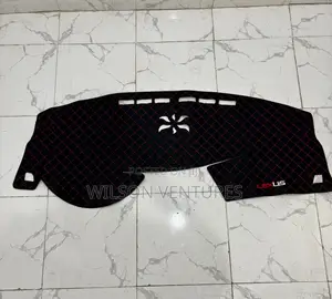 Lexus Rx350 Tiles Draft Leather Dashboard Cover Red Black