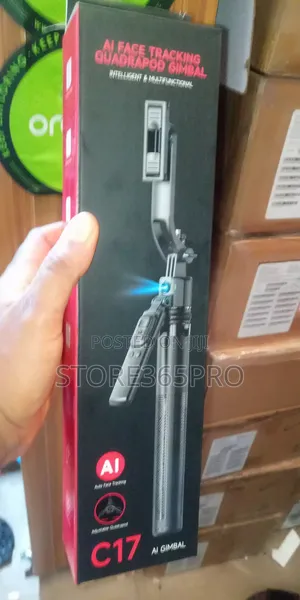 Auto Tracking Ai Selfie Stick Tripod Stand With Remote Control