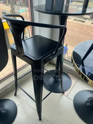 Modern Big Iron Bar Stools