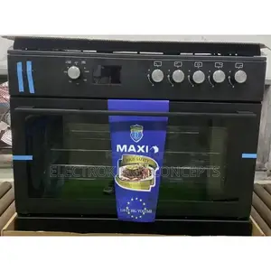 Maxi 5 Burner 60x90cm Black Standing Gas Cooker | 6090fk963dbb