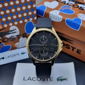Lacoste Women's Silicone Strap Watch - Battery Powered