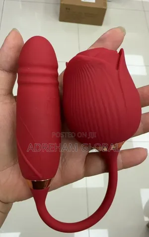 Rose Sucking Vibrator for Women Nipple Clit Stimulator Egg Dildo