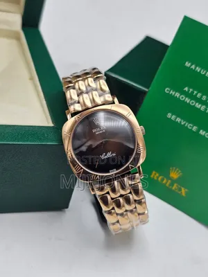 Rolex Cellini Female Watch - Elegant Chain Strap, Quartz Movement*