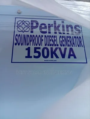 150kva Perkins Soundproof Generator, Copper Coil