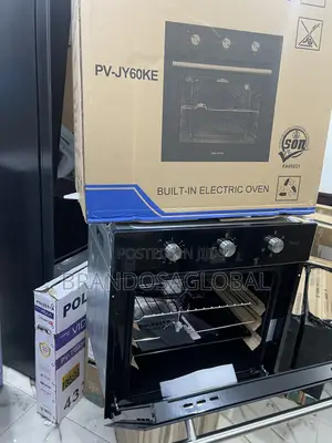 Polystar Built-in Electric Oven – Heat Resistant Glass Door