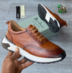 Pure Leather Berluti Men Shoe