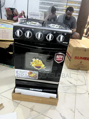 Skyrun 4 Burners(4+0) Gas Cooker, Automatic Ignition With 60l Oven