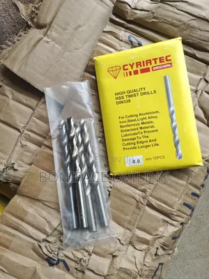 M8 HSS (High-Speed Steel) Twist Drill Bit ( Various Sizes Available