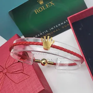 Rolex Leather Hand Band Unisex Boxed