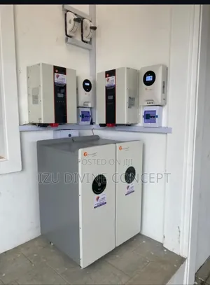 20kv Inverter Setup and 30 KWH Lithium Battery Backup