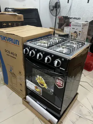 Skyrun 50×50 Gas Cooker – 4 Strong Burners With Warranty