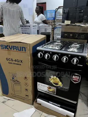 Skyrun 50×50 Gas Cooker – Strong Body, Long Life