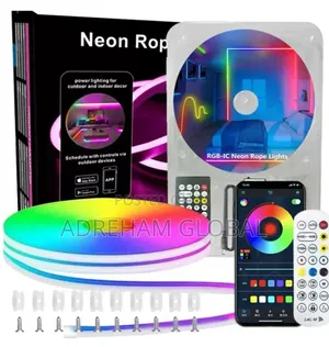 5v Led Waterproof Neon Lamp With Infrared Remote,Multi-Color,Parties,