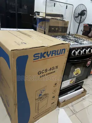 Original Skyrun 50×50 Gas Cooker – Easy Flame Control