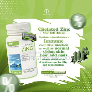 Chelated Zinc Key Minerals (Amplify the Energy Inside You)