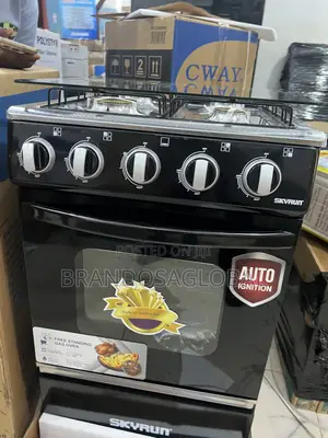 Skyrun Gas Cooker 50×50 – 4 Burners, Long Lasting Build